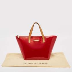 Pre Owned Louis Vuitton Pomme D’amour Monogram Vernis Bellevue PM Bag