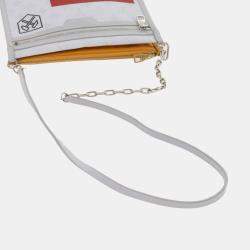 Louis Vuitton Grey Monogram Canvas Story Double Flat Messenger Bag