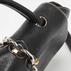 Pre Owned Louis Vuitton Black Monogram Canvas Chain It PM Bag