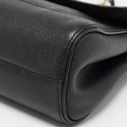 Pre Owned Louis Vuitton Black Monogram Empreinte Leather Saint Germain MM Bag