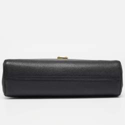 Pre Owned Louis Vuitton Black Monogram Empreinte Leather Saint Germain MM Bag