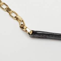 Pre Owned Louis Vuitton Black Monogram Empreinte Leather Saint Germain MM Bag