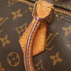 Pre Owned Louis Vuitton Monogram Canvas Speedy 35 Bag