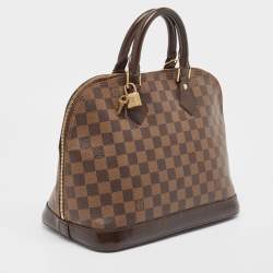 Louis Vuitton Damier Ebene Canvas Alma PM Bag