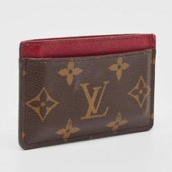 Louis Vuitton Fuchsia Monogram Canvas and Leather Card Holder 