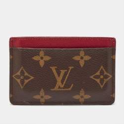 Louis Vuitton Fuchsia Monogram Canvas and Leather Card Holder 