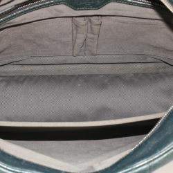 Louis Vuitton Black Leather Naxos Satchel Bag