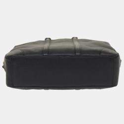 Louis Vuitton Black Leather Naxos Satchel Bag