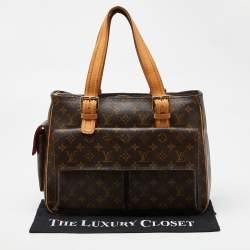 Pre Owned Louis Vuitton Monogram Canvas Multipli Cite Bag