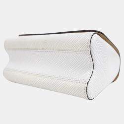 Louis Vuitton White Epi Leather twist PM Shoulder Bag