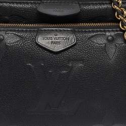 Pre Owned Louis Vuitton Black Monogram Empreinte Leather Multi-Pochette Accessoires Bag