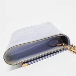 Louis Vuitton Lilac Monogram Vernis Ana Clutch Bag