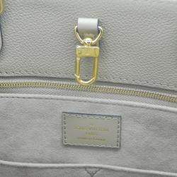 Louis Vuitton White Leather Small Onthego Tote