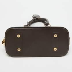 Pre Owned Louis Vuitton Damier Ebene Canvas Alma BB Bag