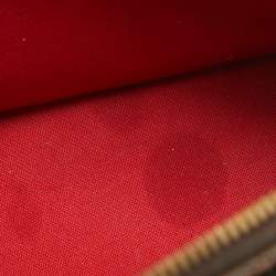 Pre Owned Louis Vuitton Damier Ebene Canvas Alma BB Bag