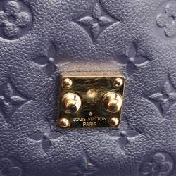 مملوكة مسبقًا Louis Vuitton Navy Blue/Red Monogram Empreinte Leather Pochette Metis Bag