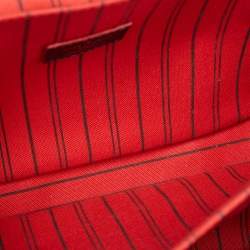 مملو�كة مسبقًا Louis Vuitton Navy Blue/Red Monogram Empreinte Leather Pochette Metis Bag