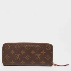 Louis Vuitton Monogram Canvas Clemence Wallet