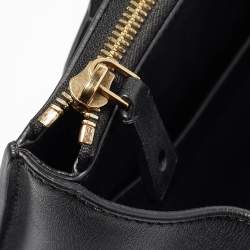 Pre Owned Louis Vuitton Black Leather City Steamer PM Bag