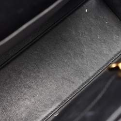 Pre Owned Louis Vuitton Black Leather City Steamer PM Bag