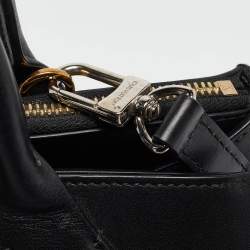 Pre Owned Louis Vuitton Black Leather City Steamer PM Bag