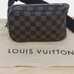 Louis Vuitton Brown Canvas Geronimos shoulder bag