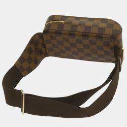 Louis Vuitton Brown Canvas Geronimos shoulder bag