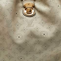 Louis Vuitton Lin Monogram Mahina Leather L Bag