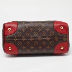 Pre Owned Louis Vuitton Coquelicot Monogram Canvas Retiro NM Bag
