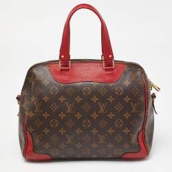 Pre Owned Louis Vuitton Coquelicot Monogram Canvas Retiro NM Bag