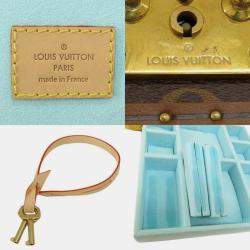 Louis Vuitton Brown Monogram Canvas Coffret Tresor 24 Trunk Case Bag