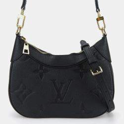 Louis Vuitton Black Monogram Empreinte Bagatelle NM 