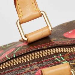 Louis Vuitton Monogram Canvas Cerises Keepall 45 Bag