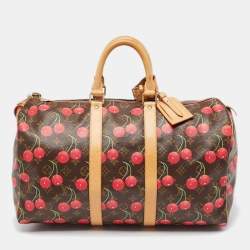Louis Vuitton Monogram Canvas Cerises Keepall 45 Bag