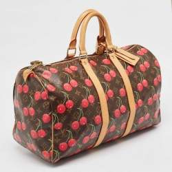 Louis Vuitton Monogram Canvas Cerises Keepall 45 Bag