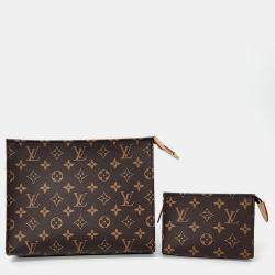 Louis Vuitton Brown Monogram Canvas Toiletry Pouch on Chain