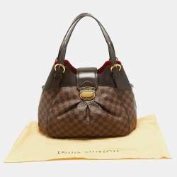 Pre Owned Louis Vuitton Damier Ebene Canvas Sistina MM Bag