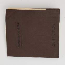 Louis Vuitton Orange Sunset Monogram Vernis Zippy Wallet