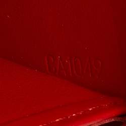 Louis Vuitton Orange Sunset Monogram Vernis Zippy Wallet