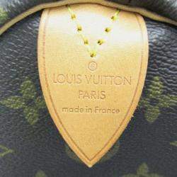 Louis Vuitton Brown Canvas Speedy Handbag