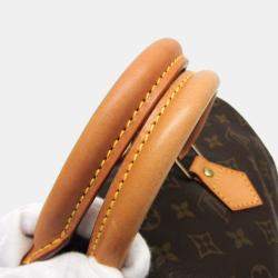 Louis Vuitton Brown Canvas Speedy Handbag