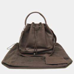 Louis Vuitton Brown  Haute Maroquinerie Chèvre Noe GM Shoulder Bag 