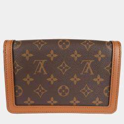 Louis Vuitton Monogram Reverse Canvas Dauphine Bumbag - '10s Brown Leather