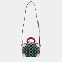 Pre Owned Louis Vuitton Mini Luggage Damier BB Handbag - '10s Multicolor Canvas