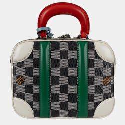 Pre Owned Louis Vuitton Mini Luggage Damier BB Handbag - '10s Multicolor Canvas