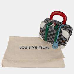 Pre Owned Louis Vuitton Mini Luggage Damier BB Handbag - '10s Multicolor Canvas