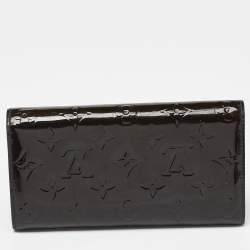 Louis Vuitton Bleu Infini Monogram Vernis Sarah Wallet
