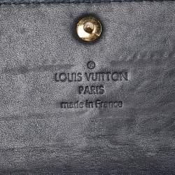 Louis Vuitton Bleu Infini Monogram Vernis Sarah Wallet