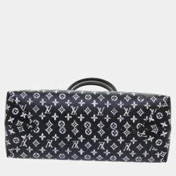 Louis Vuitton Black Canvas Alma Souple MM Satchel bag