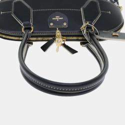 Louis Vuitton Black Canvas Alma Souple MM Satchel bag